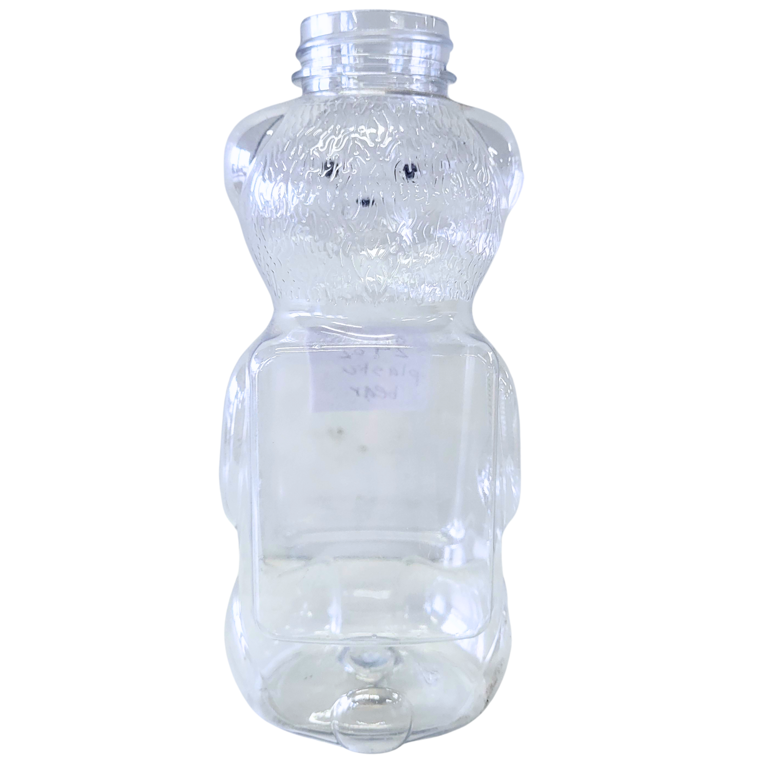 24 oz Plastic Flat Panel Honey Bears