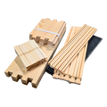 5-Frame Complete, Medium 6 5/8-inch Box with Frames and Foundation
