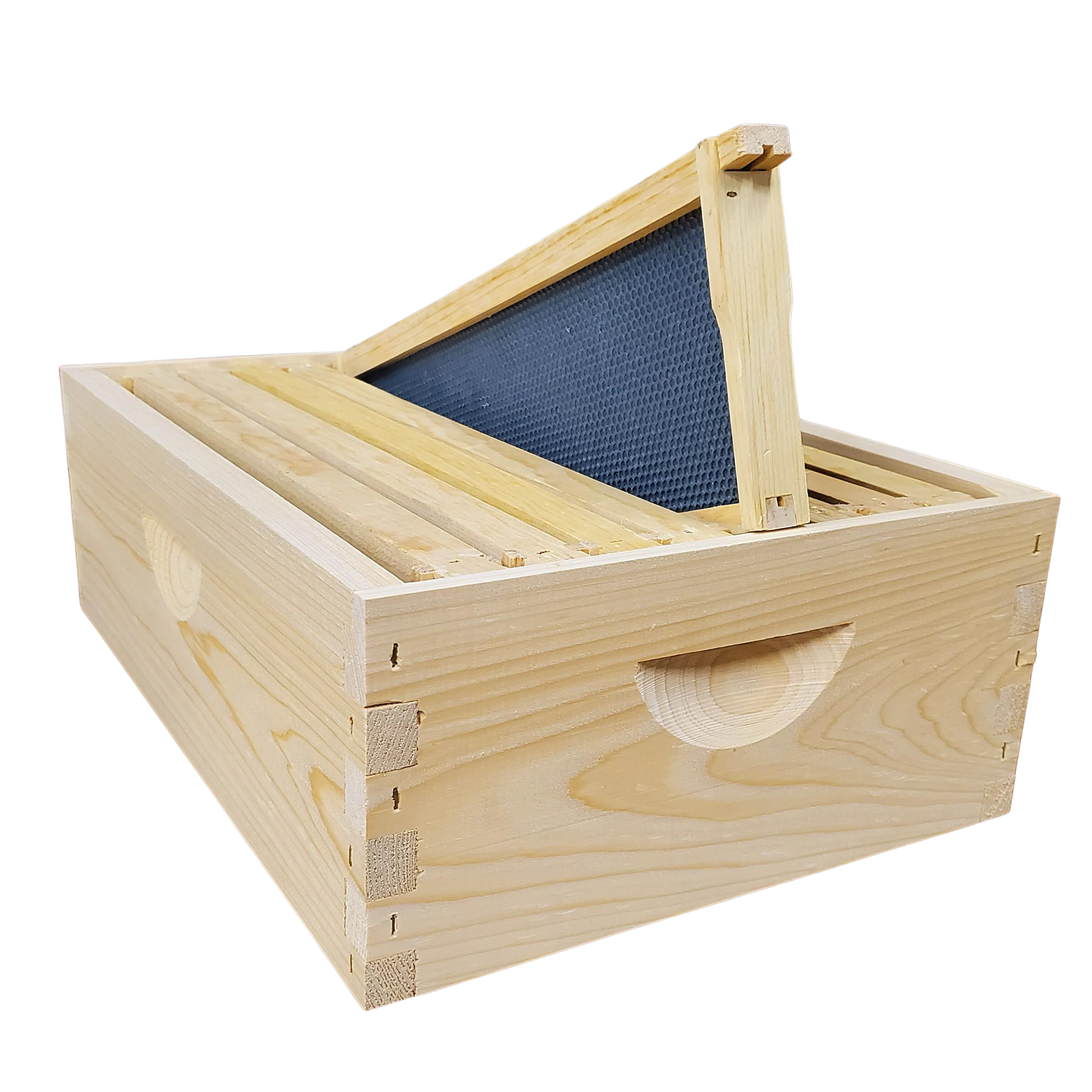 8-Frame Complete, Medium 6 5/8-inch Box with Frames and Foundation