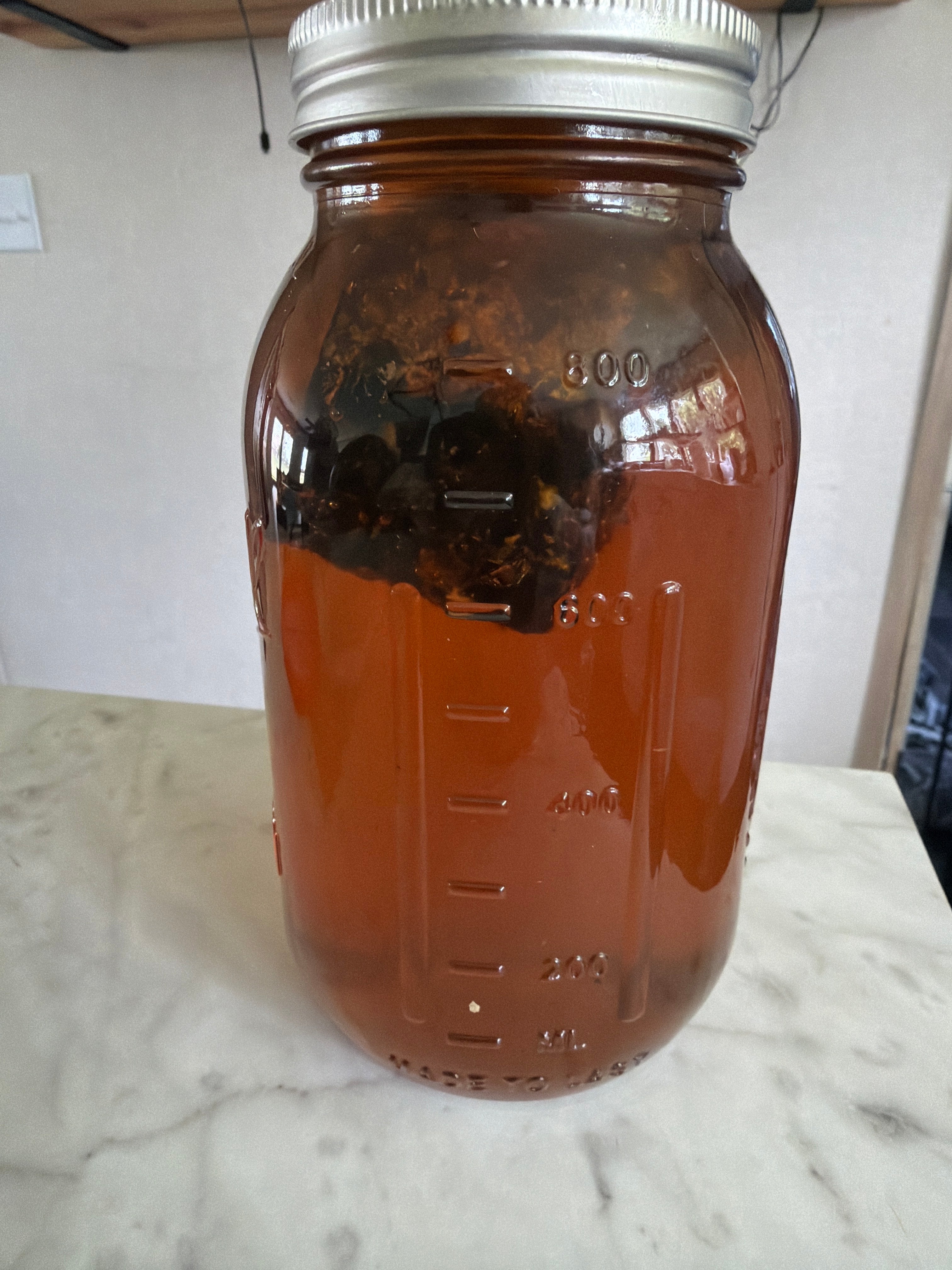 3lbs honey with 8 oz raw honey comb