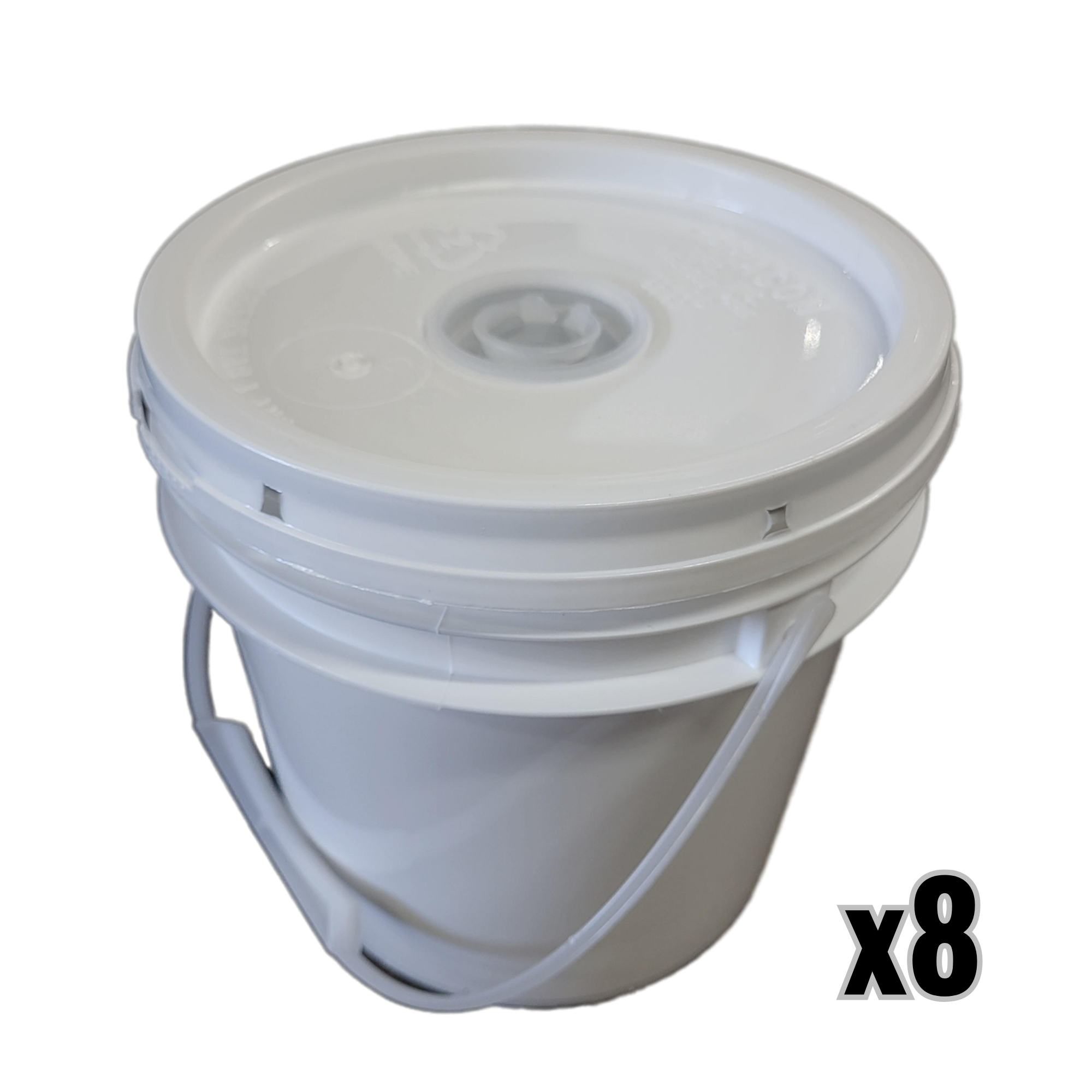 Bucket Feeder With Feeding Plugs