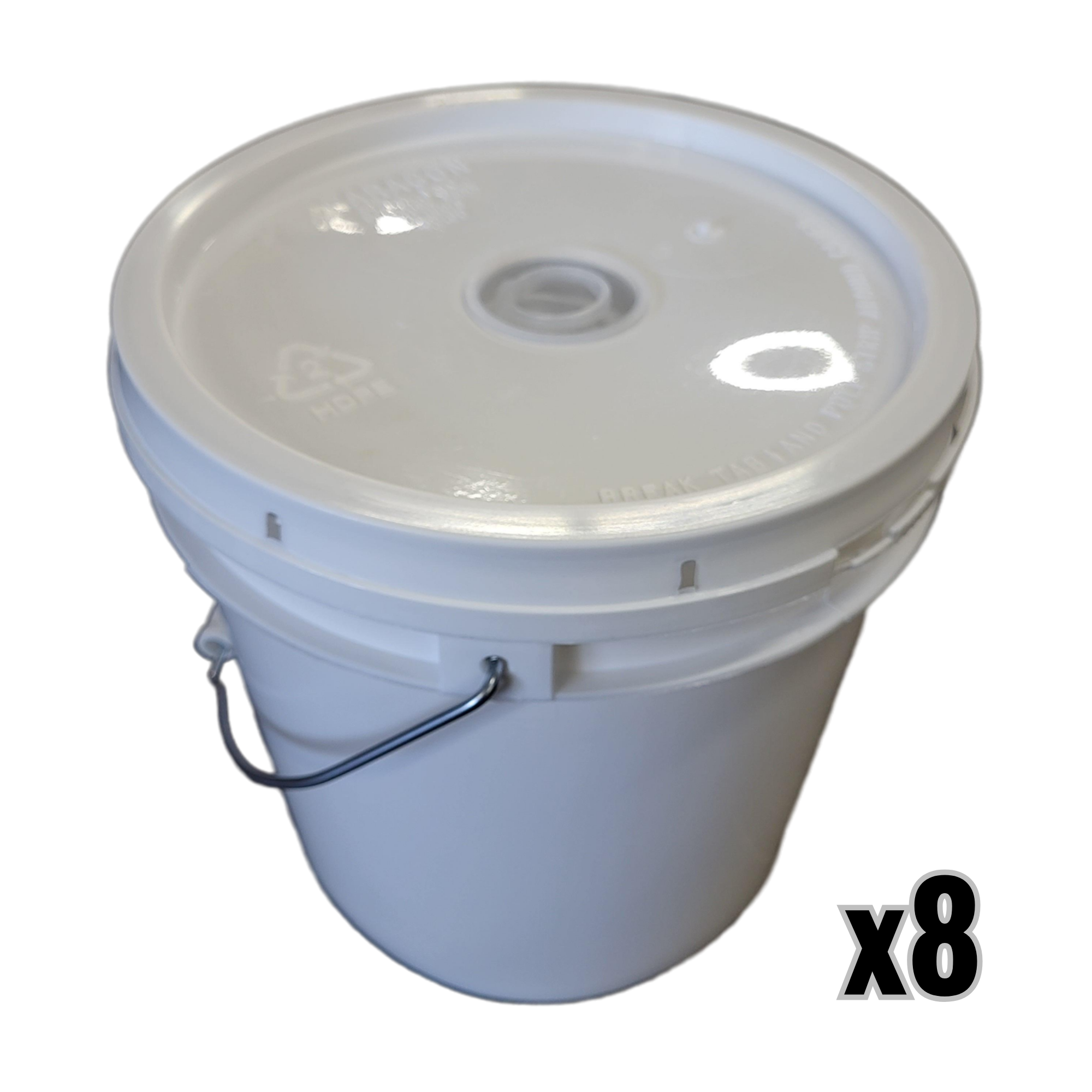 Bucket Feeder With Feeding Plugs