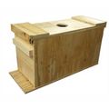 5 frame Nuc box assembled. No hole in lid for feeder. Unless special request when ordering.