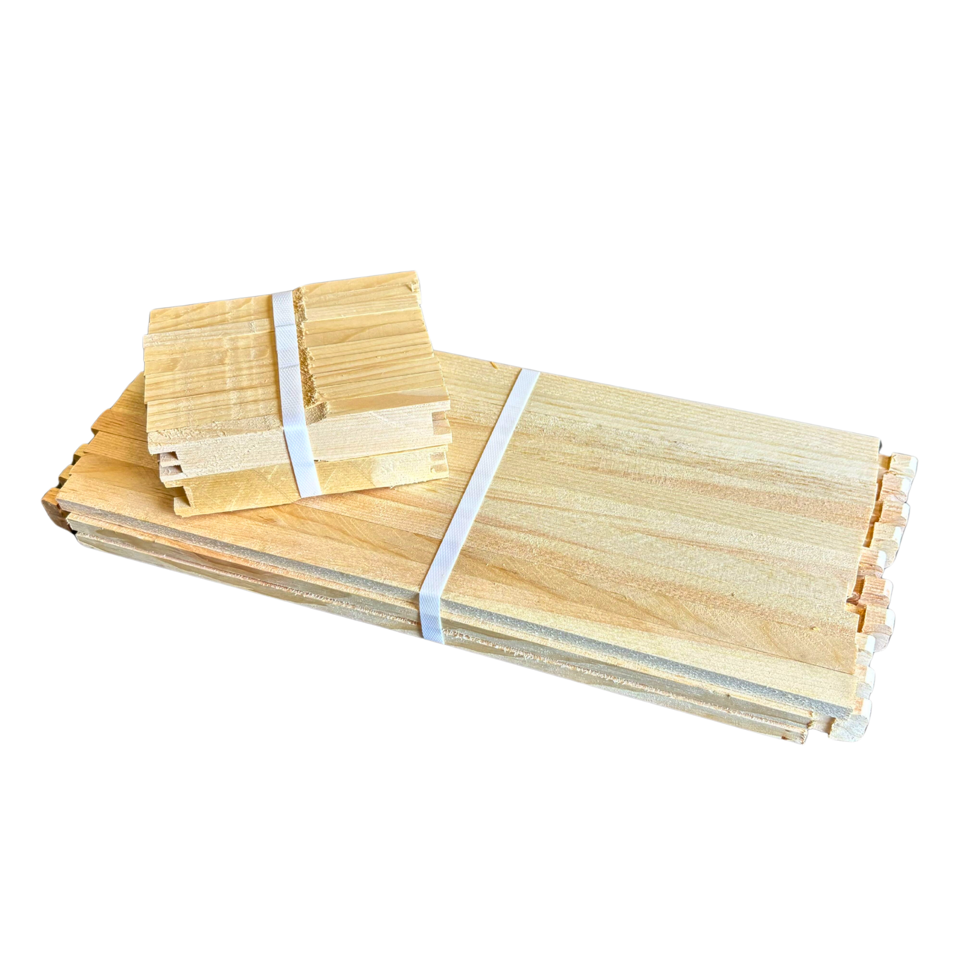 Medium 6 1/4-Inch Langstroth Frame, Grooved Top / Grooved Bottom
