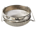 Metal Double Honey Strainer
