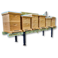 Metal Hive Stand with Adjustable Legs