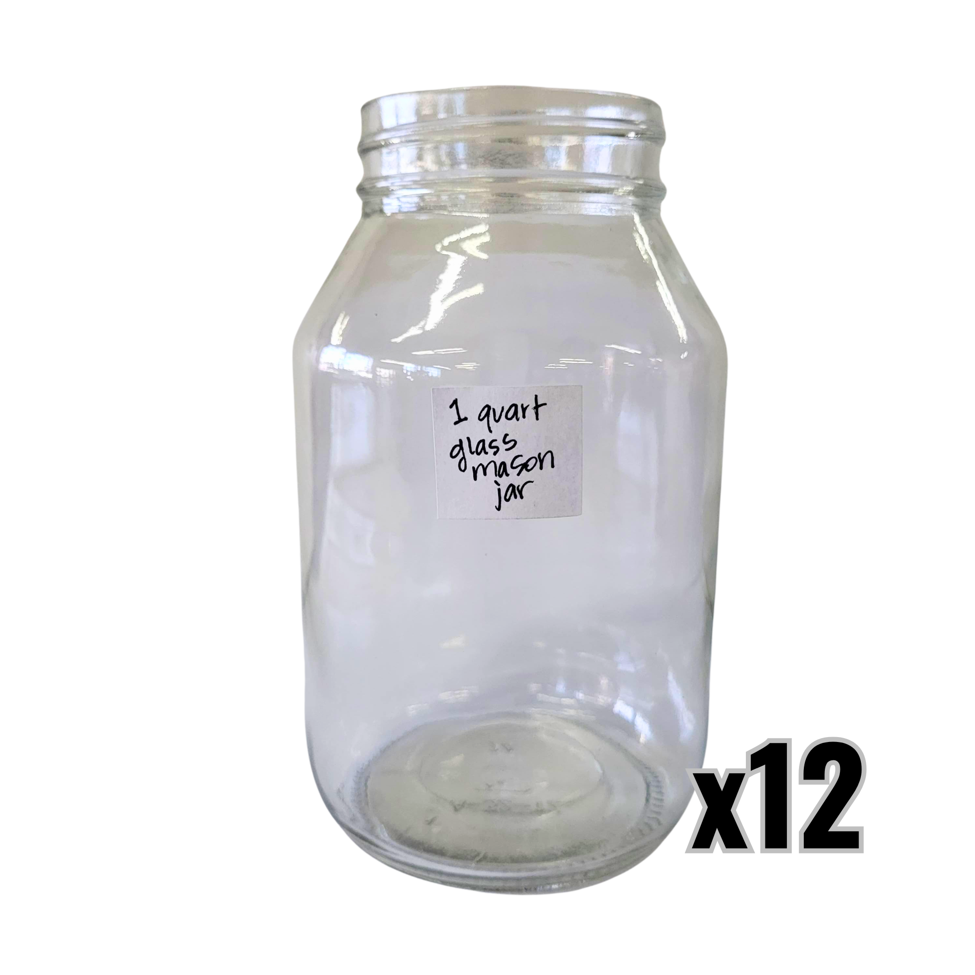 Quart Glass Mason Jar - 32 oz